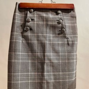 H&M plaid skirt